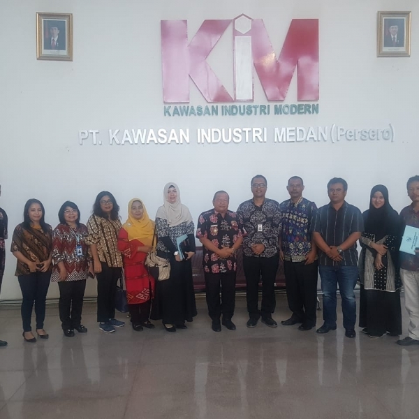 The meeting of BP3S PT. KIM with the Medan City Industry Office