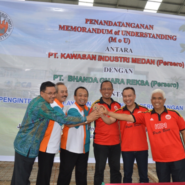 Kelola Logistik Terpadu PT.KIM tandatangan MoU dengan PT. BGR