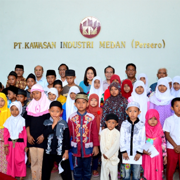 Eid large family of PT. KIM