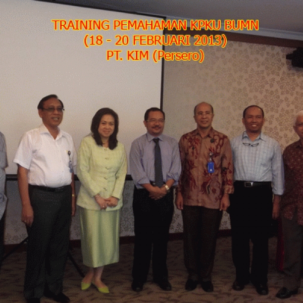 PT. KIM (Persero) Interpretation Of Understanding Of Conducting Training KPKU BUMN