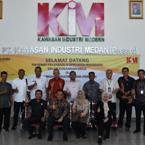 Working Visit of Government and People's Representative Council  of Pekan Baru City to PT. KIM