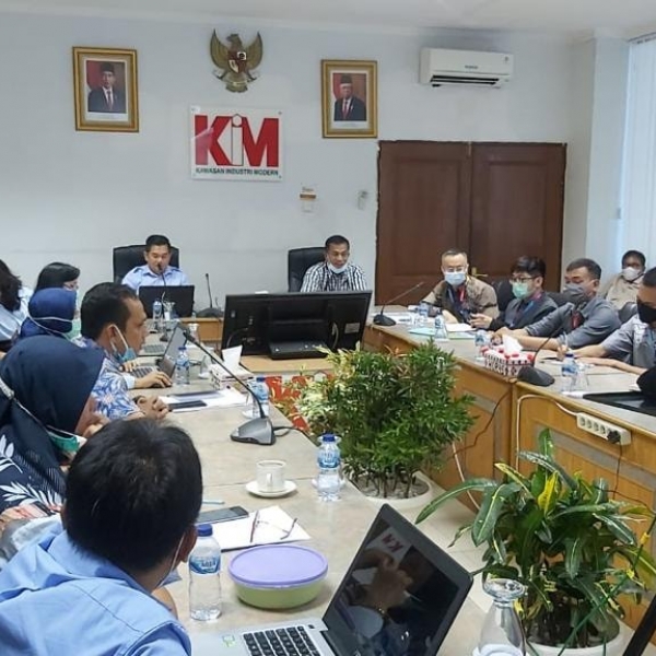 Entry Meeting Audit of PT.KIM's Financial Statements for the 2020