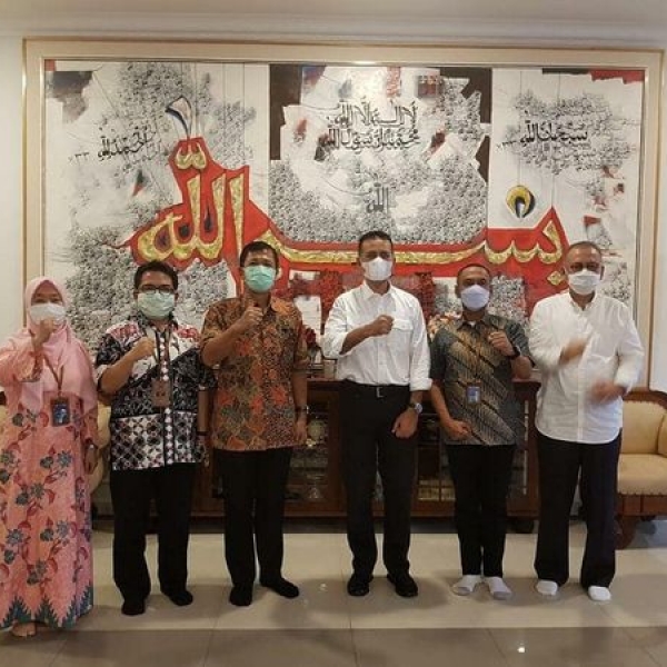 The Board of Directors of PT. KIM auditioned with the Deputy Governor of North Sumatra