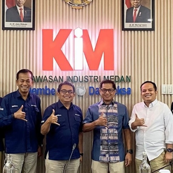 PT Kawasan Industri Medan received a benchmarking visit from PT Kawasan Berikat Nusantara (PT KBN)