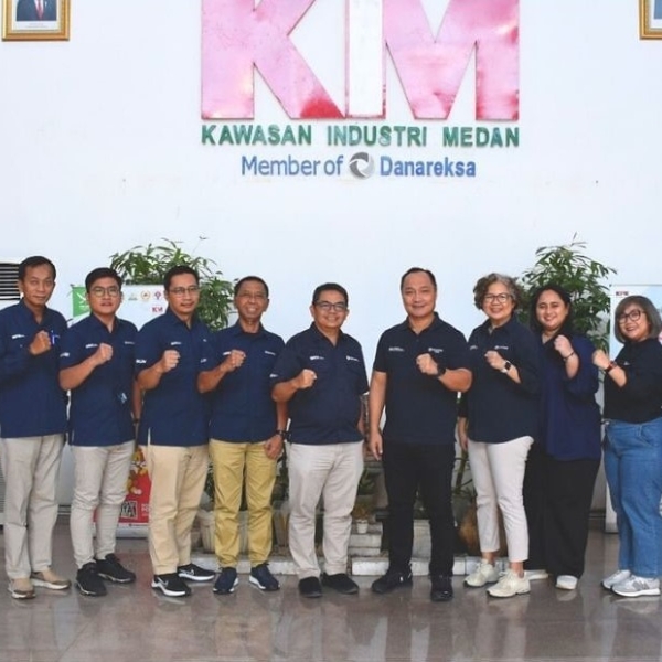 PT Kawasan Industri Medan menerima Kunjungan Kerja dari Induk Holding PT Danareksa (Persero)