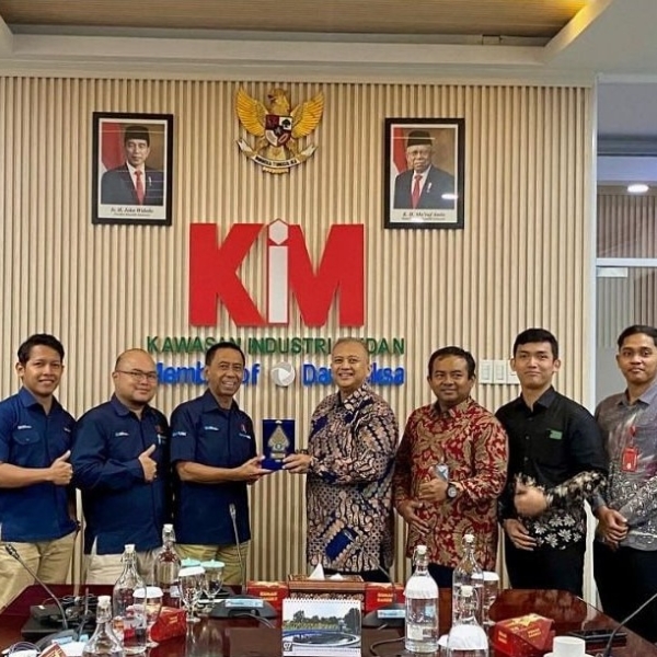 PT Kawasan Industri Medan received a visit from the National Cyber and Crypto Agency (BSSN)