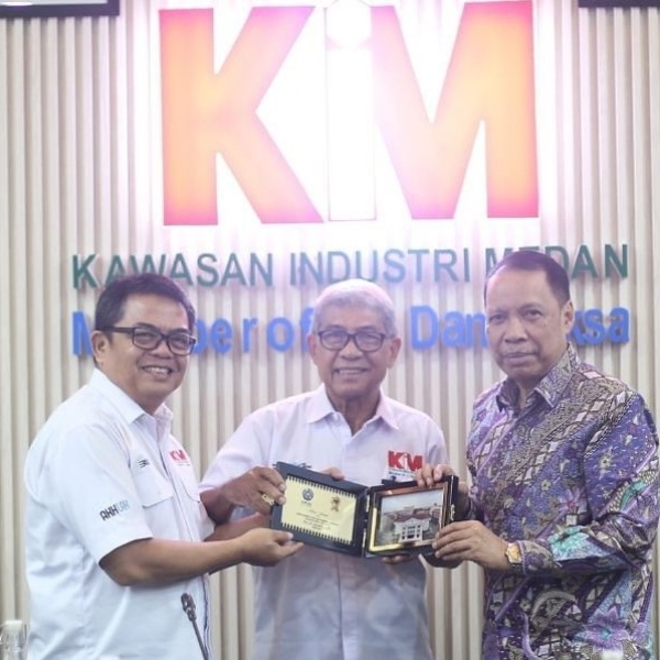 PT Kawasan Industri Medan received an audience from Universitas Muhammadiyah Sumatera Utara