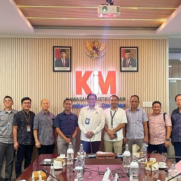 PT Kawasan Industri Medan received a visit from the Deputy for Investment and Mining Coordination from the Ministry of Maritime Affairs and Investment of the Republic of Indonesia (Kemenko Marves RI).