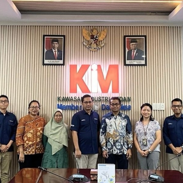 PT Kawasan Industri Medan received a visit from the Ministry of Industry of the Republic of Indonesia.