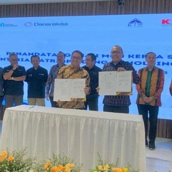 PT Kawasan Industri Medan attended the Signing Ceremony of the MoU for Cooperation between the Danareksa SOE Holding and the Ministry of ATR/BPN