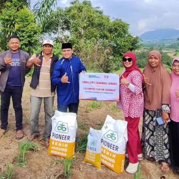 PT Kawasan Industri Medan provided assistance to Sugihen Village in Karo Regency