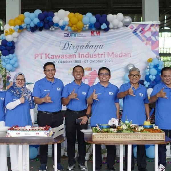 PT Kawasan Industri Medan held its 35th anniversary celebration