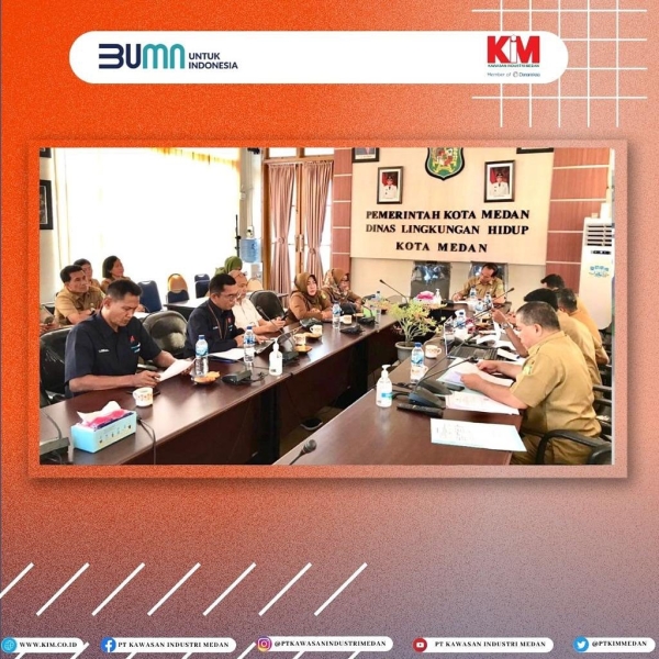 PT KIM held a Cooperation Meeting for the supervision and guidance of tenants in the Medan Industrial Estate