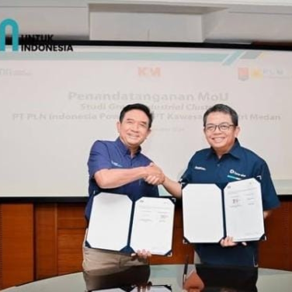 PT KIM MoU dengan PT PLN Indonesia Power atas Pelaksanaan Studi Pengembangan Green Industrial Cluster