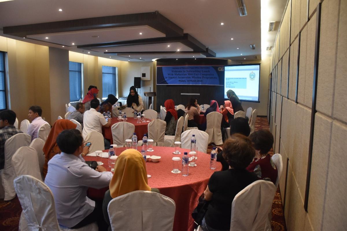The Welcome to Networking lunch with Malaysia External Trade activity Event