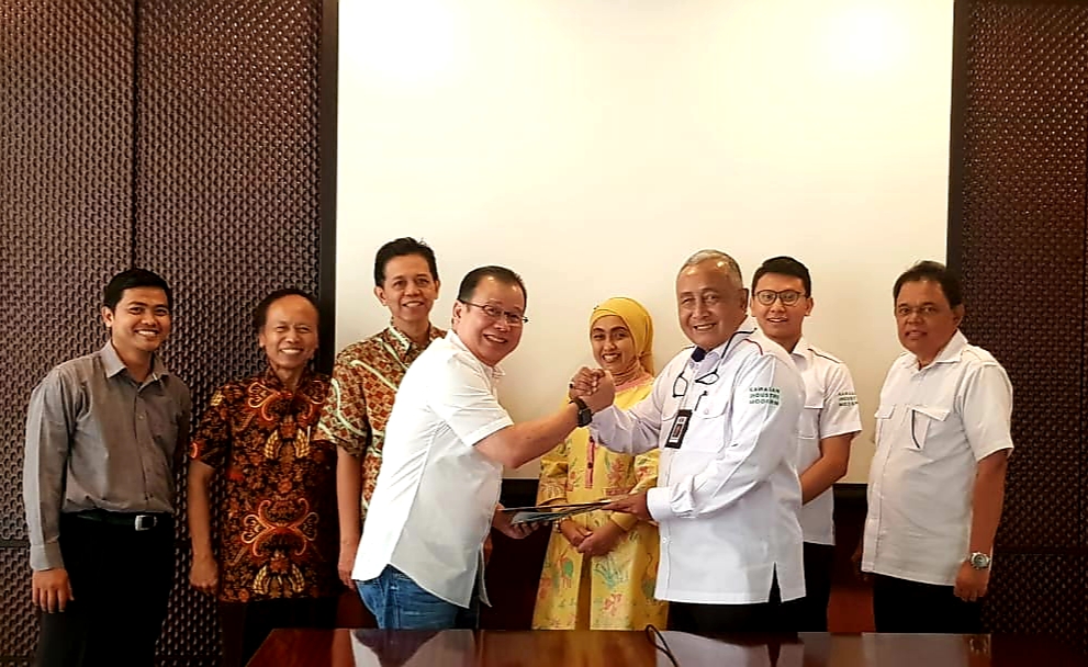 Signing of the Agreement on Capacity and  Quality Improvement of Clean Water in Medan Industrial Estate between PT Kawasan Industri Medan (Persero) and PT Dain Celicani Cemerlang