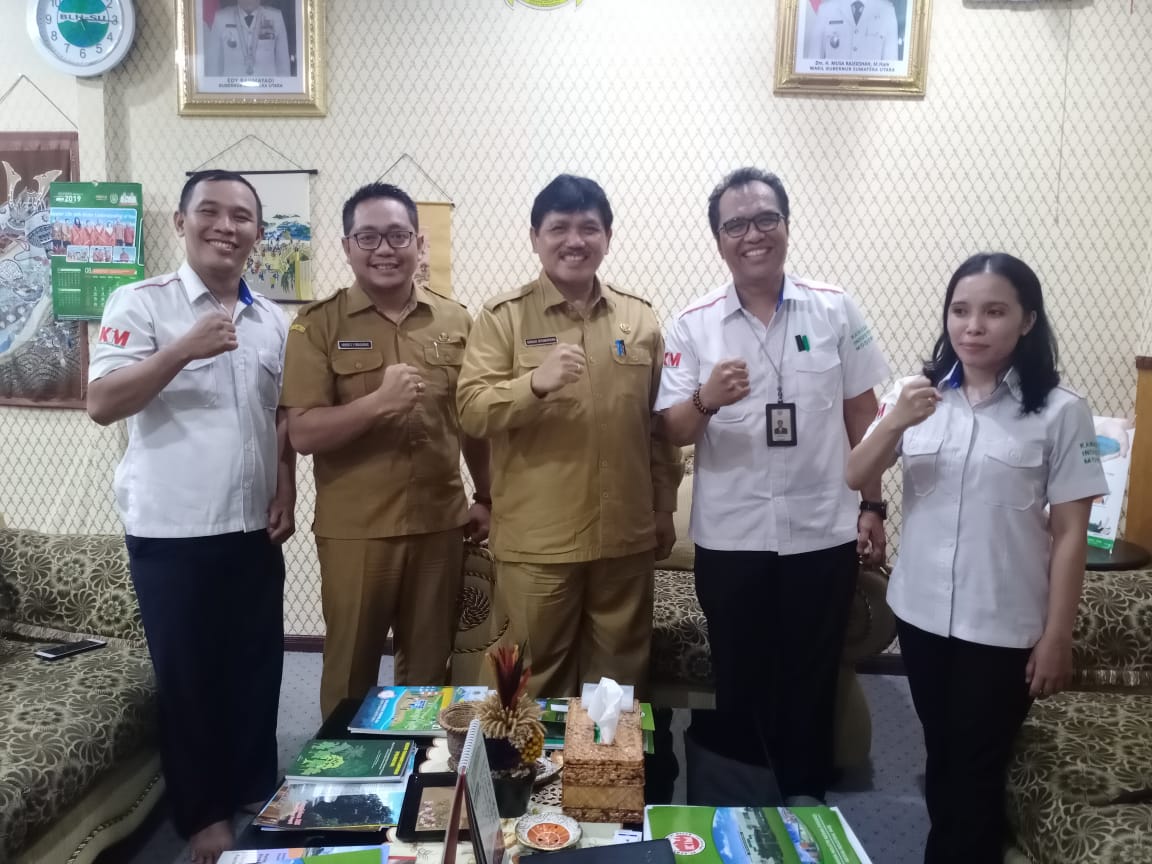 BP3S PT.KIM meeting with the North Sumatra Environment Agency