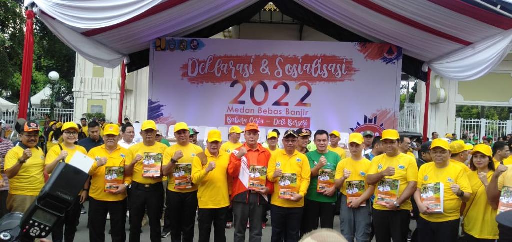 Declaration of Medan Flood-Free 2022