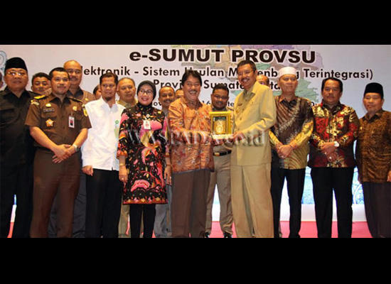 Soft Launching Applications e-Sumatra, KPK Expect Following City District