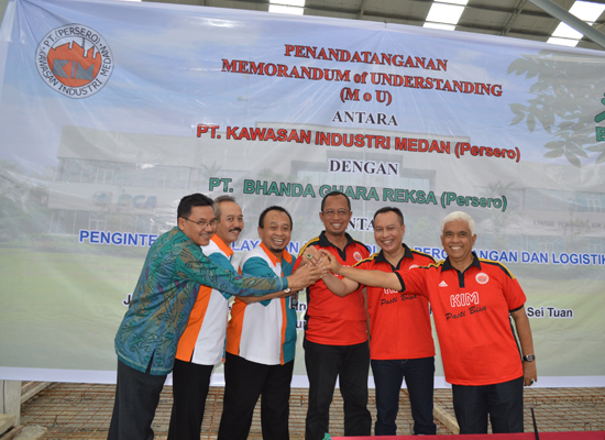 Kelola Logistik Terpadu PT.KIM tandatangan MoU dengan PT. BGR