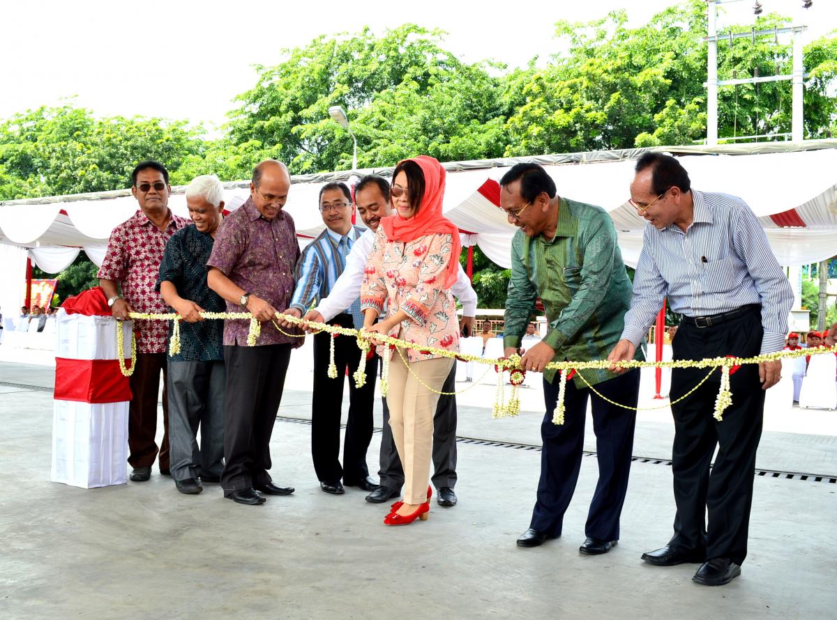 Operation Inauguration No.14.203.1165 gas stations owned by PT. KIM (Persero)