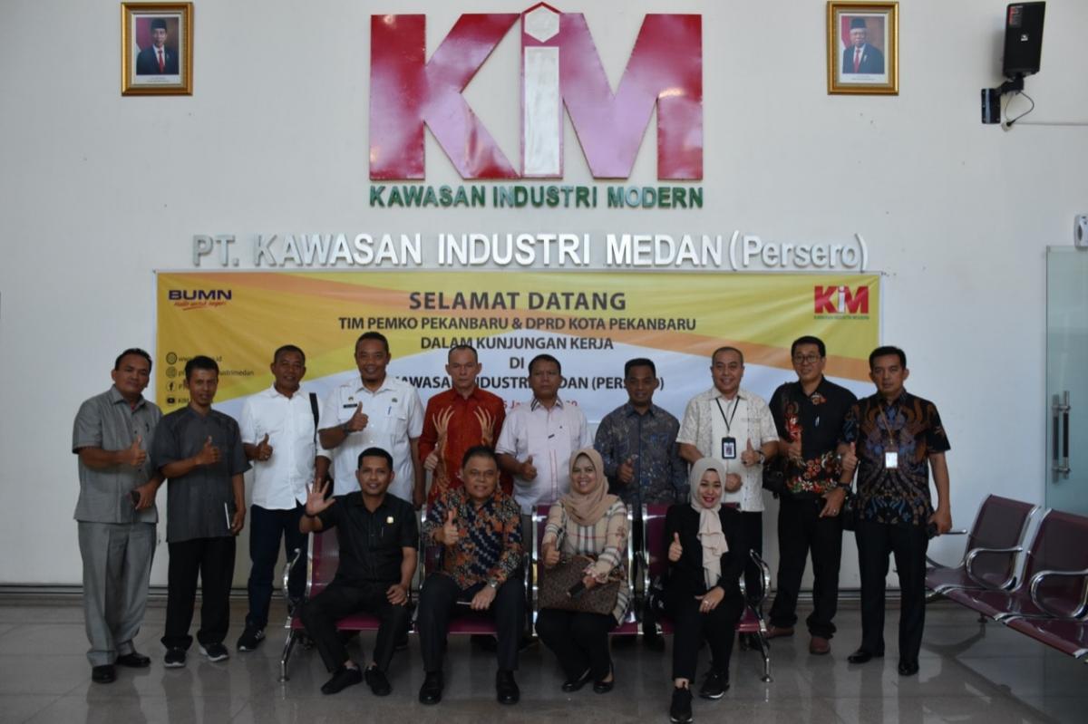 Working Visit of Government and People's Representative Council  of Pekan Baru City to PT. KIM