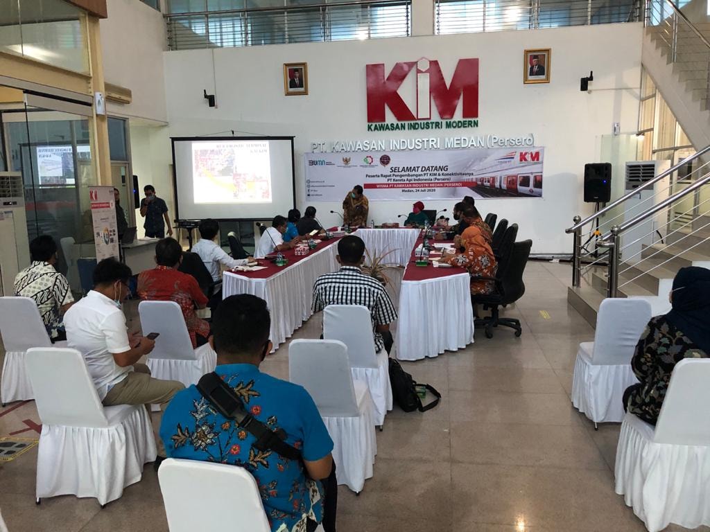 Connectivity Development Meeting (train) in Medan Industrial Estate