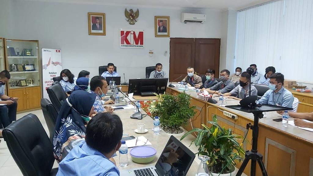 Entry Meeting Audit of PT.KIM's Financial Statements for the 2020 