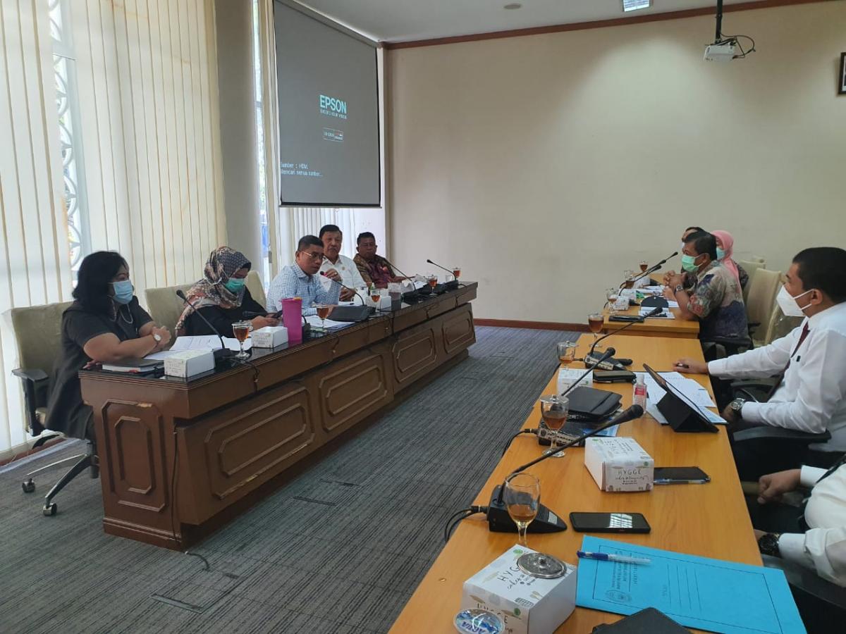 Hearing Meeting of Commission C DPRD North Sumatra with PT KIM