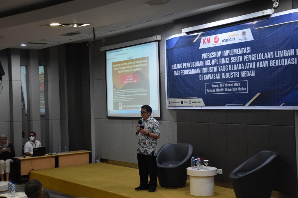 PT KIM menyelenggarakan Workshop Implementasi tentang Penyusunan RKL-RPL Rinci serta Pengelolaan Limbah B3