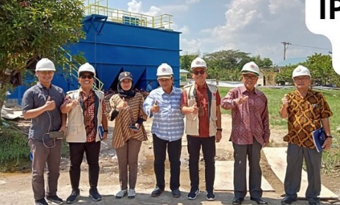 Visit of the Board of Commissioners to the Waste Management Installation and WTP