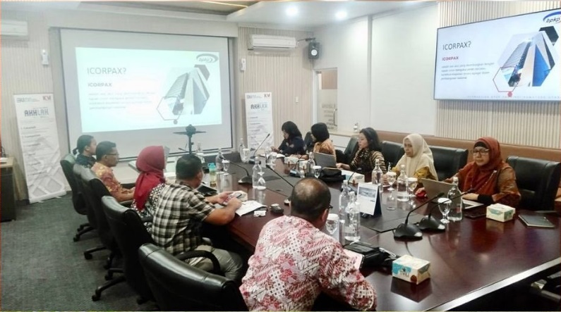 Exit meeting Penilaian Indonesian Corporate Accountability Index (ICORPAX) untuk Tahun Buku 2022