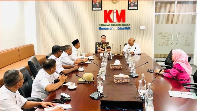 PT KIM Received a Visit from the Government of Deli Serdang Regency