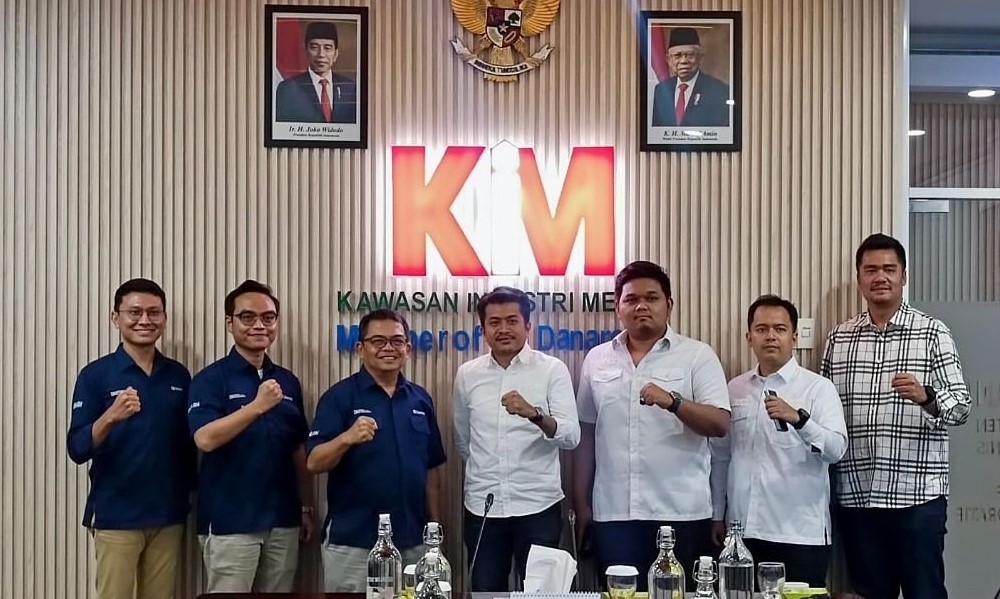 PT Kawasan Industri Medan received an audience from the Medan City Branch Executive Board of the Indonesian Young Entrepreneurs Association (BPC HIPMI)