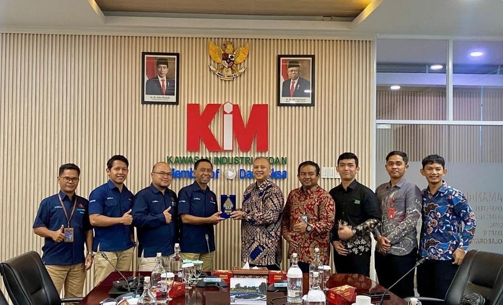 PT Kawasan Industri Medan received a visit from the National Cyber and Crypto Agency (BSSN)