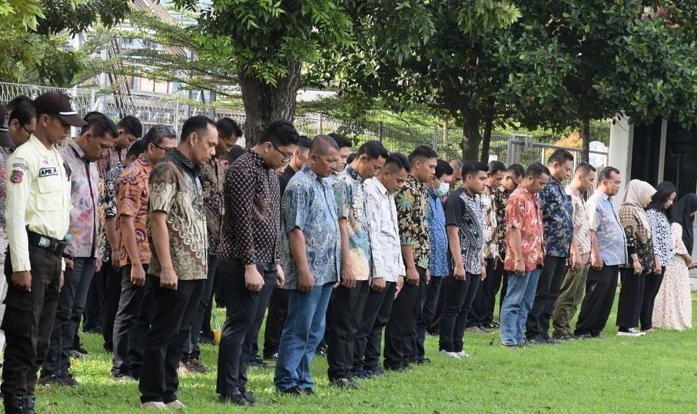  PT Kawasan Industri Medan held a ceremony to commemorate the Pancasila Birth Day