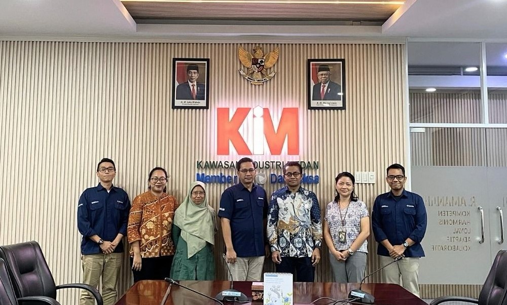 PT Kawasan Industri Medan received a visit from the Ministry of Industry of the Republic of Indonesia.