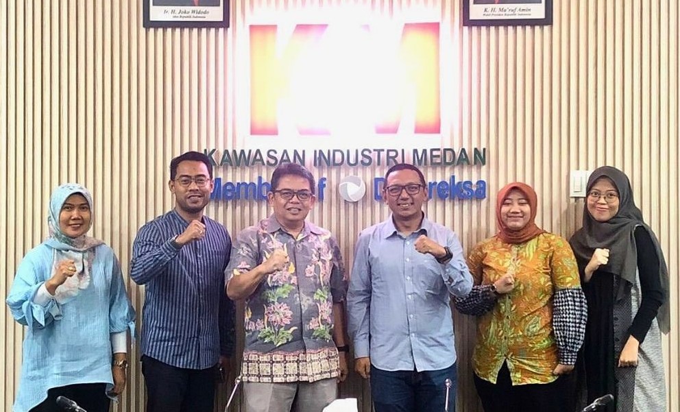 PT Kawasan Industri Medan received a visit from the Ministry of State-Owned Enterprises of the Republic of Indonesia in the area of Social and Environmental Responsibility (TJSL)