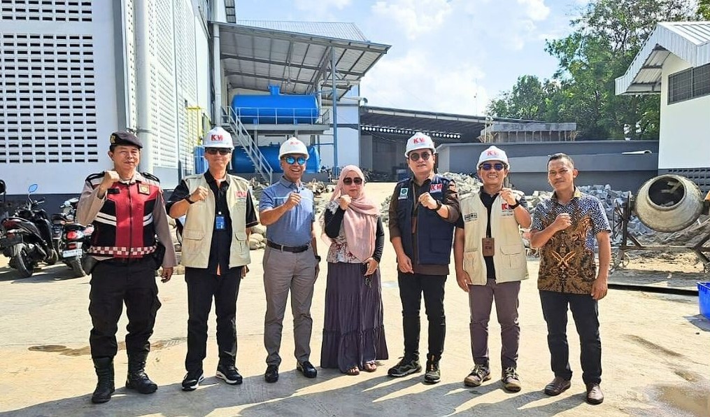 PT Kawasan Industri Medan conducted a field visit to PT Aneka Sari Utama and PT Bahari Makmur Sejati