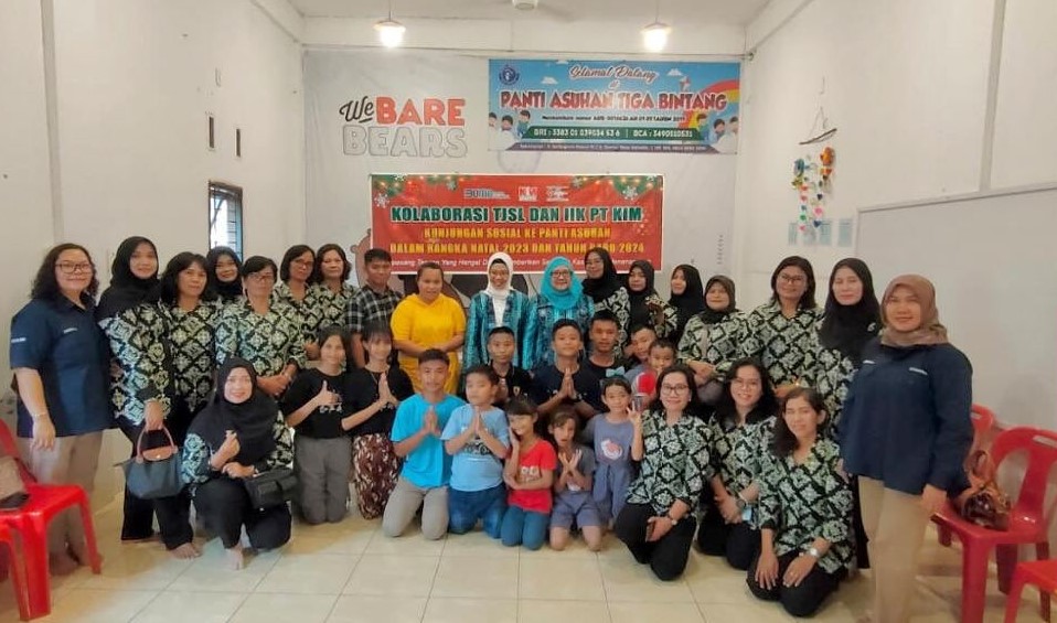 PT Kawasan Industri Medan conducted a Social Visit and Charity Giving in celebration of Christmas 2023 and New Year 2024