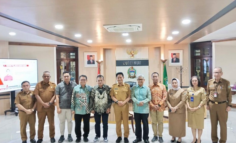 PT Kawasan Industri Medan held a meeting with Mr. Hassanudin (Acting Governor of North Sumatra)