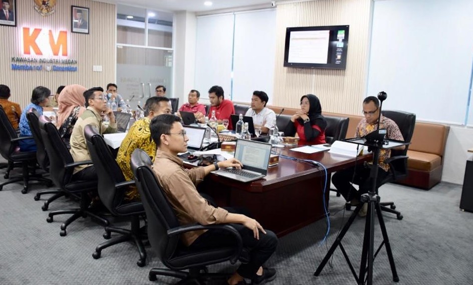 PT Kawasan Industri Medan held a coordination meeting with PT Bungasari Flour Mills Indonesia