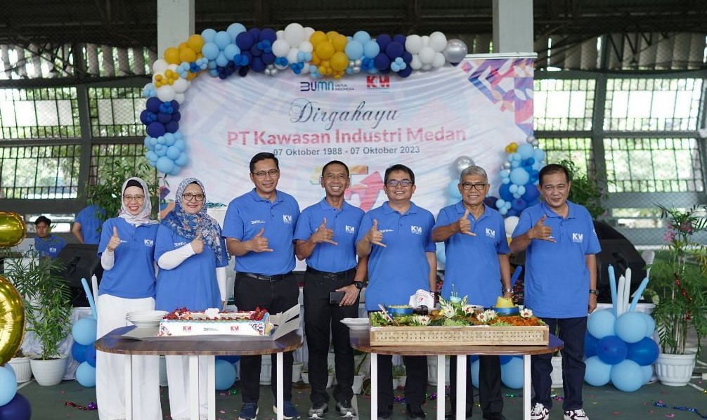 PT Kawasan Industri Medan held its 35th anniversary celebration