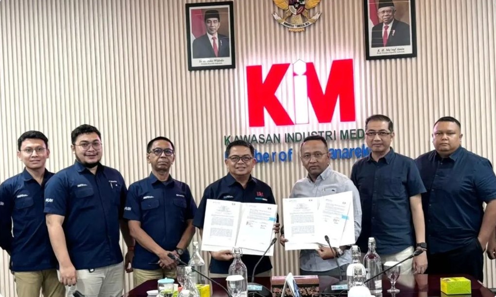 PT Kawasan Industri Medan signed a Memorandum of Understanding with PT Prima Pembangunan Kuala Tanjung Area