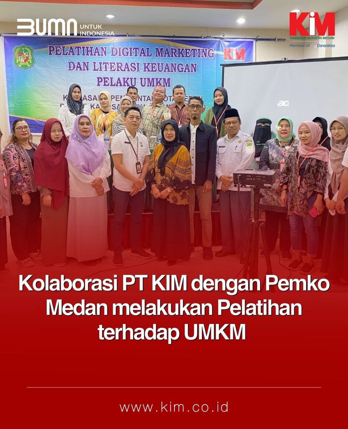 Collaboration of PT Kawasan Industri Medan with Medan City Government Conducts Training for MSMEs